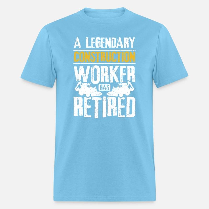 A legendary construction worker has retired