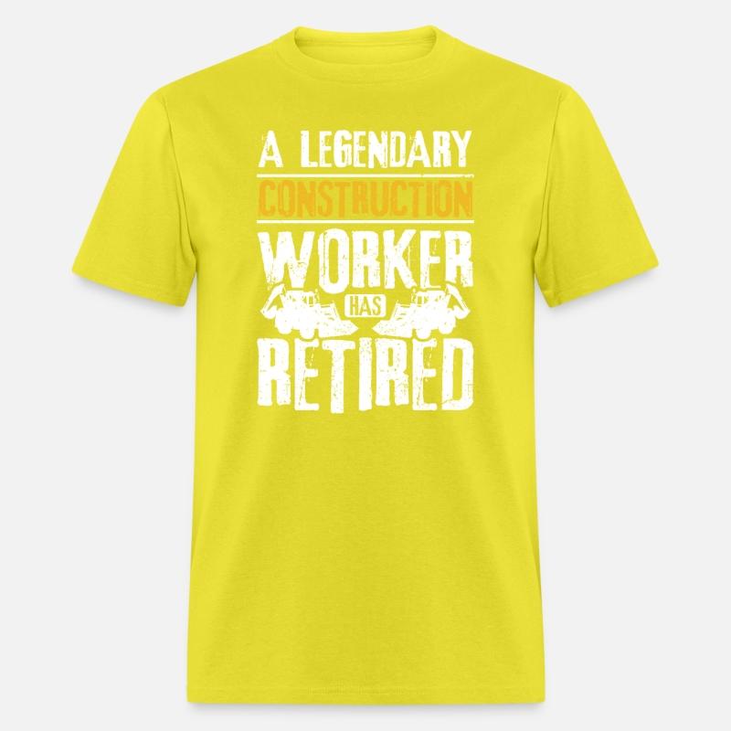 A legendary construction worker has retired
