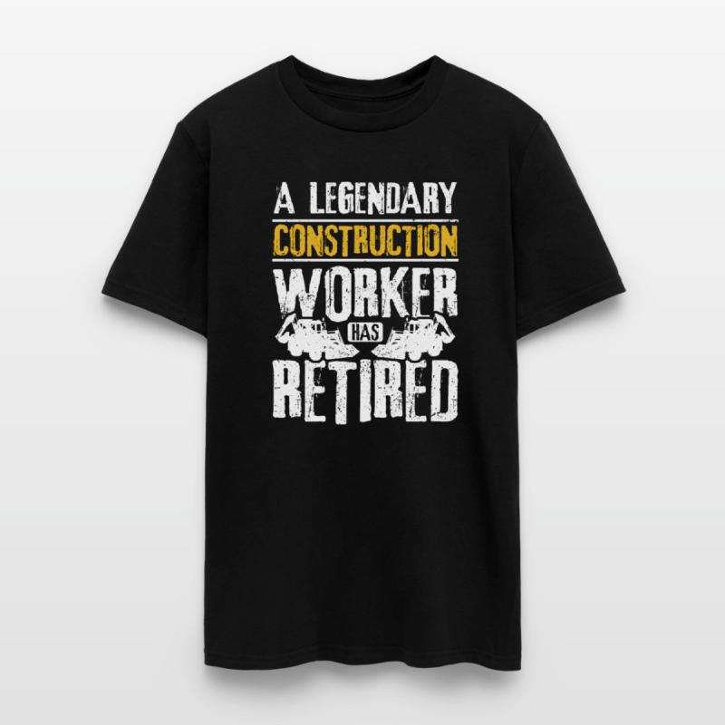 A legendary construction worker has retired