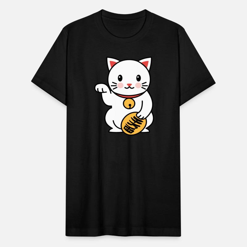 Adorable Good Luck Cat Drawing