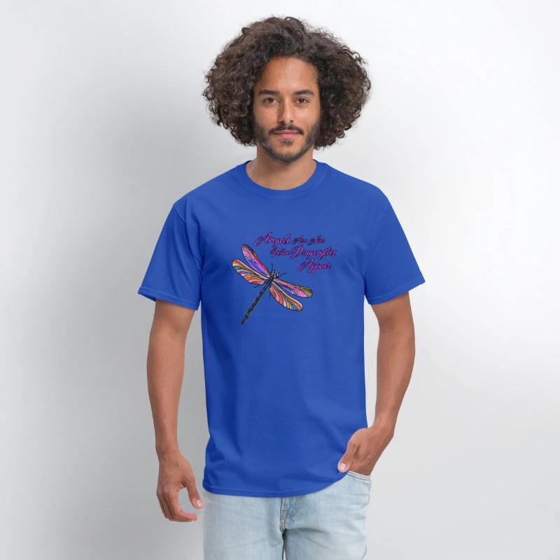 Angels Appear When Dragonflies Are Near -