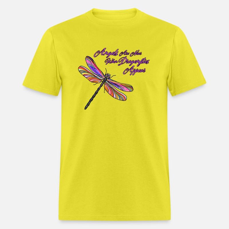 Angels Appear When Dragonflies Are Near -