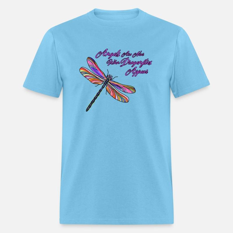 Angels Appear When Dragonflies Are Near -