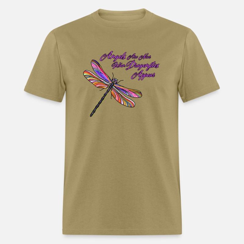 Angels Appear When Dragonflies Are Near -