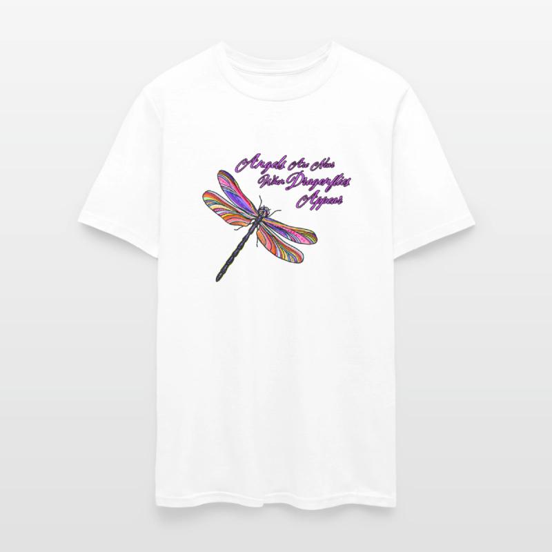 Angels Appear When Dragonflies Are Near -