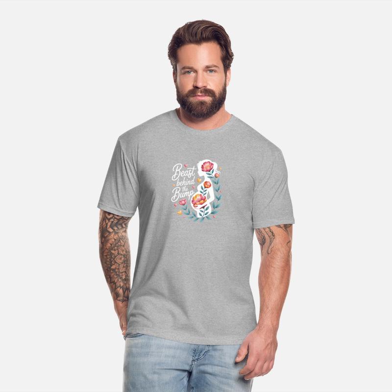 Beast Behind The Bump Dad Father Husband Baby