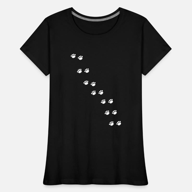 Cat Paw Prints (White)