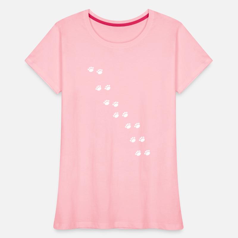 Cat Paw Prints (White)