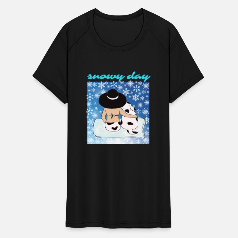 chillin with my doggie on a snowy day Active