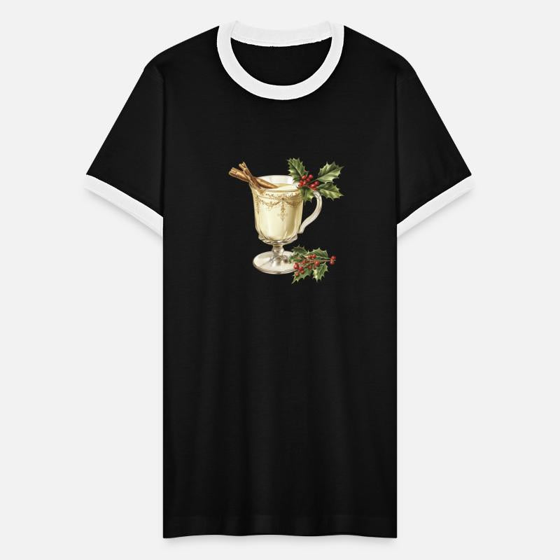 Christmas Eggnog With Mistletoe