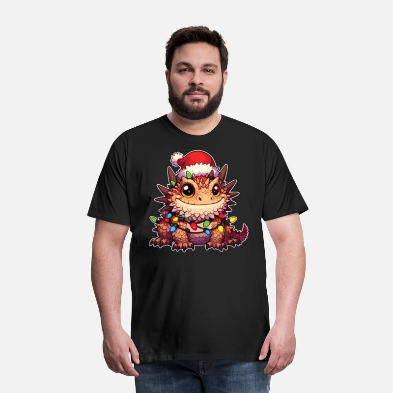 Christmas Fairy Lights Thorn Devil Lizard