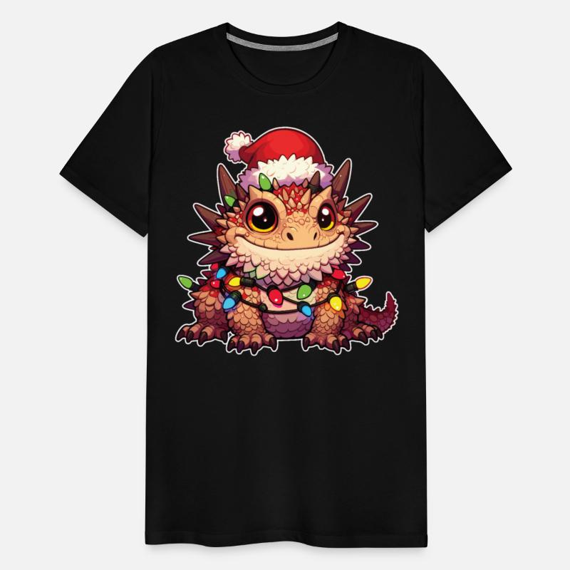 Christmas Fairy Lights Thorn Devil Lizard