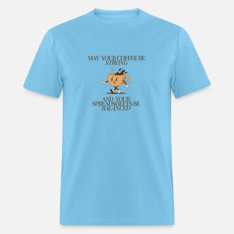 Coffee and Balanced Spreadsheets - Funny Office