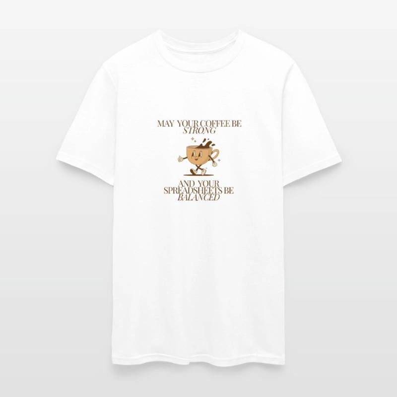 Coffee and Balanced Spreadsheets - Funny Office