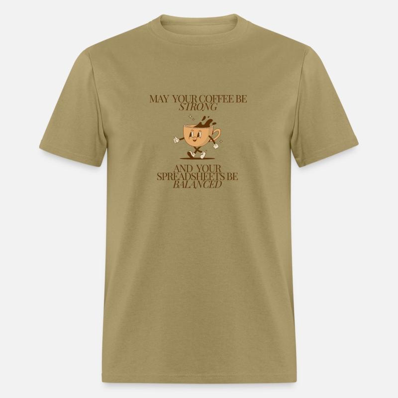 Coffee and Balanced Spreadsheets - Funny Office