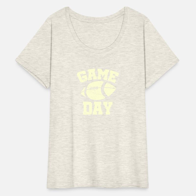 Distressed Football Game Day At College Or School