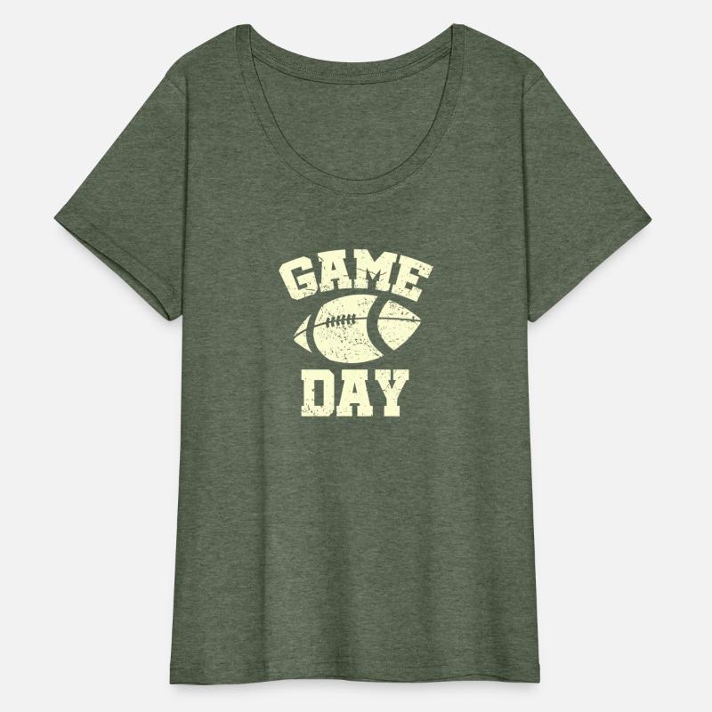 Distressed Football Game Day At College Or School