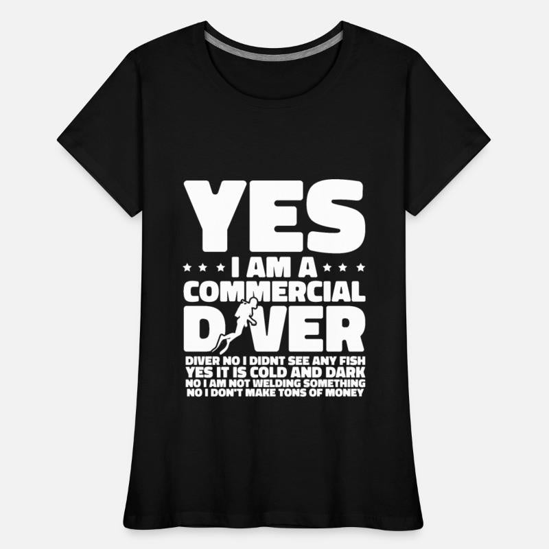 Diving Diver Funny Commercial Diving