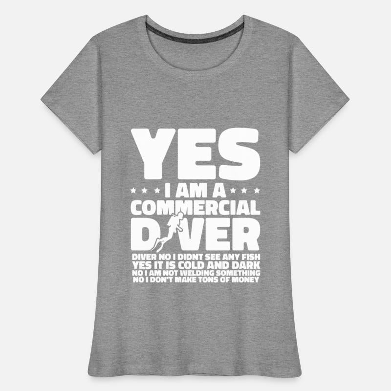 Diving Diver Funny Commercial Diving