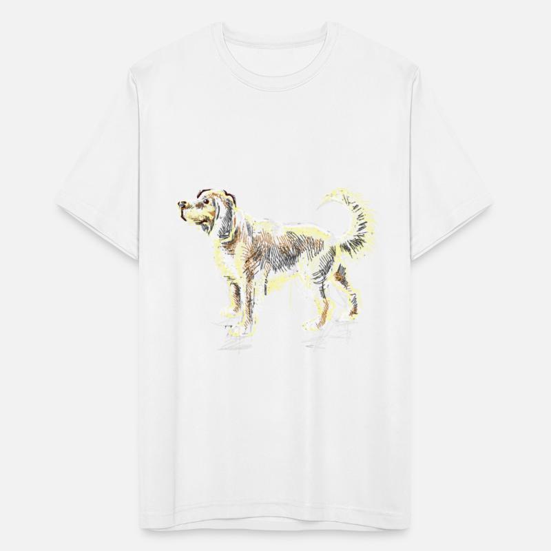 Dog artistic drawing