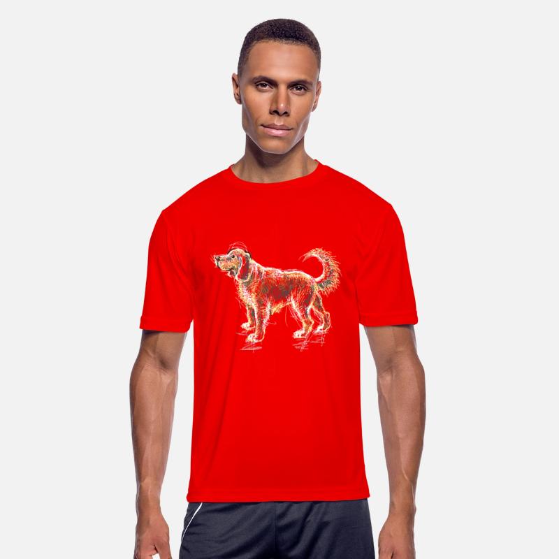 Dog artistic drawing