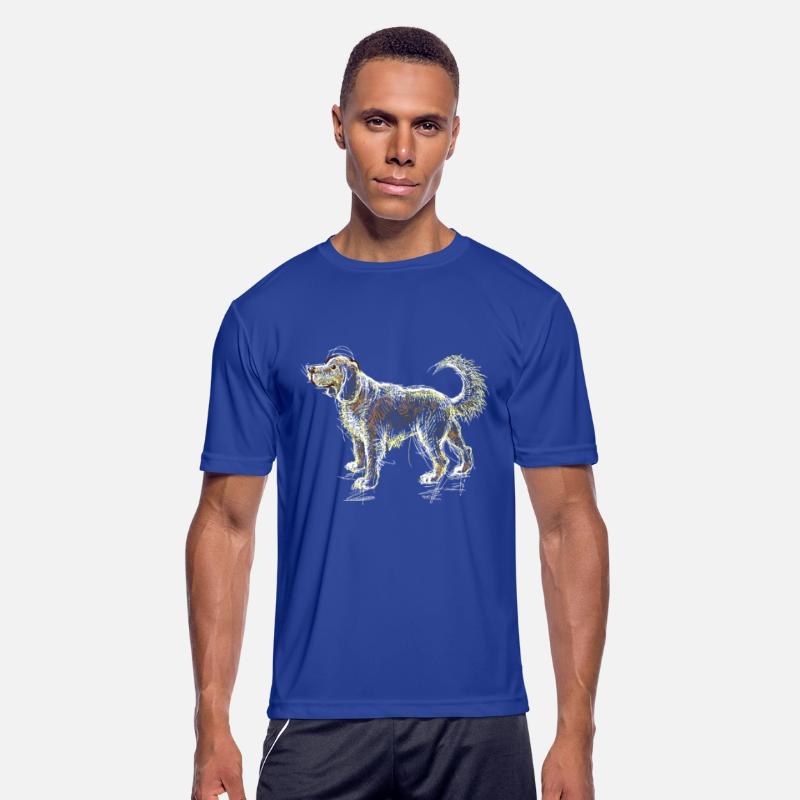 Dog artistic drawing