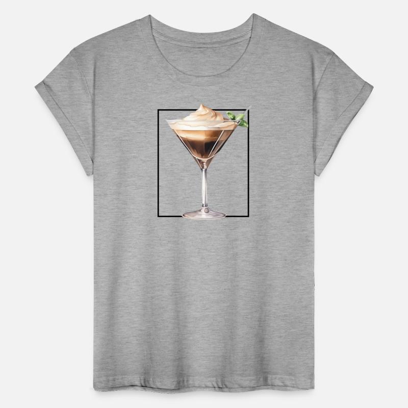 Espresso Martini Watercolour Minimalist Glass