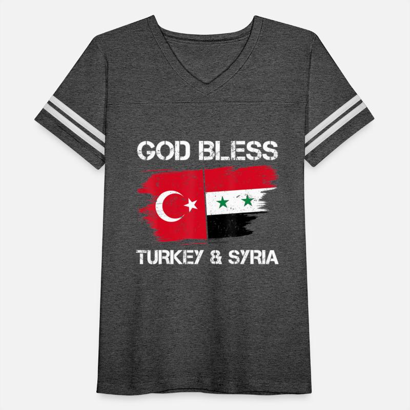 God Bless Turkey Syria Flag Pray For Turkey Earthq