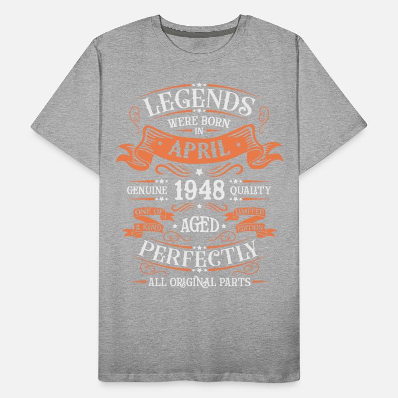 Legends Were Born In April 1948 Aged Perfectly