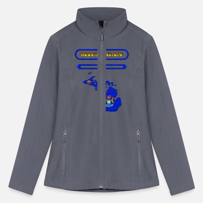 MICHIGAN, MICHIGAN MAP, USA. SAMER BRASIL