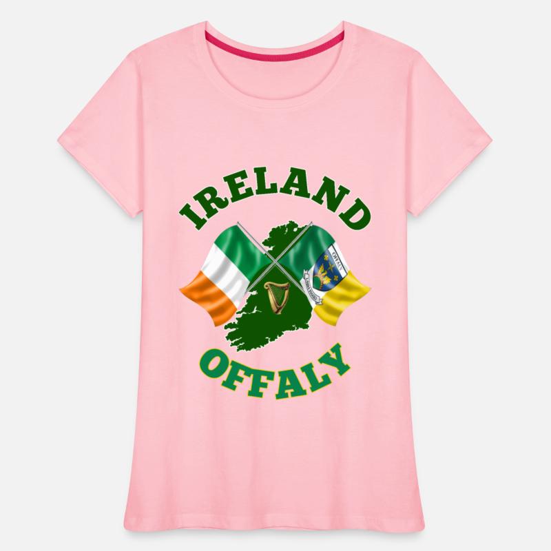 Offaly Ireland Irish Flag and County Flag