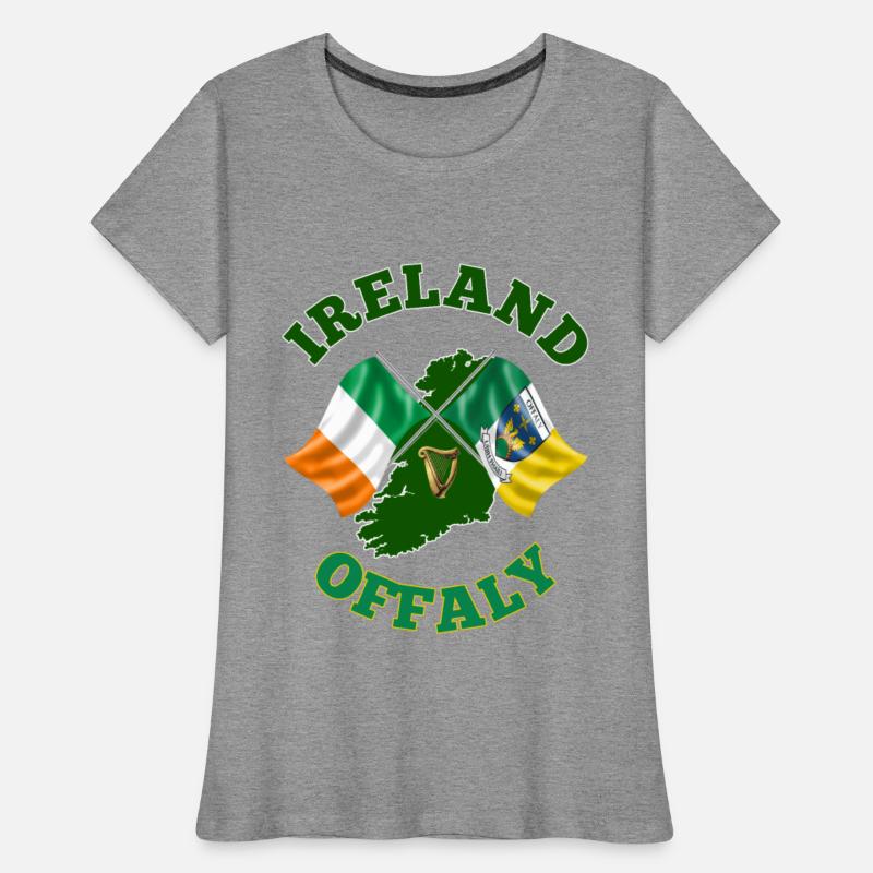 Offaly Ireland Irish Flag and County Flag