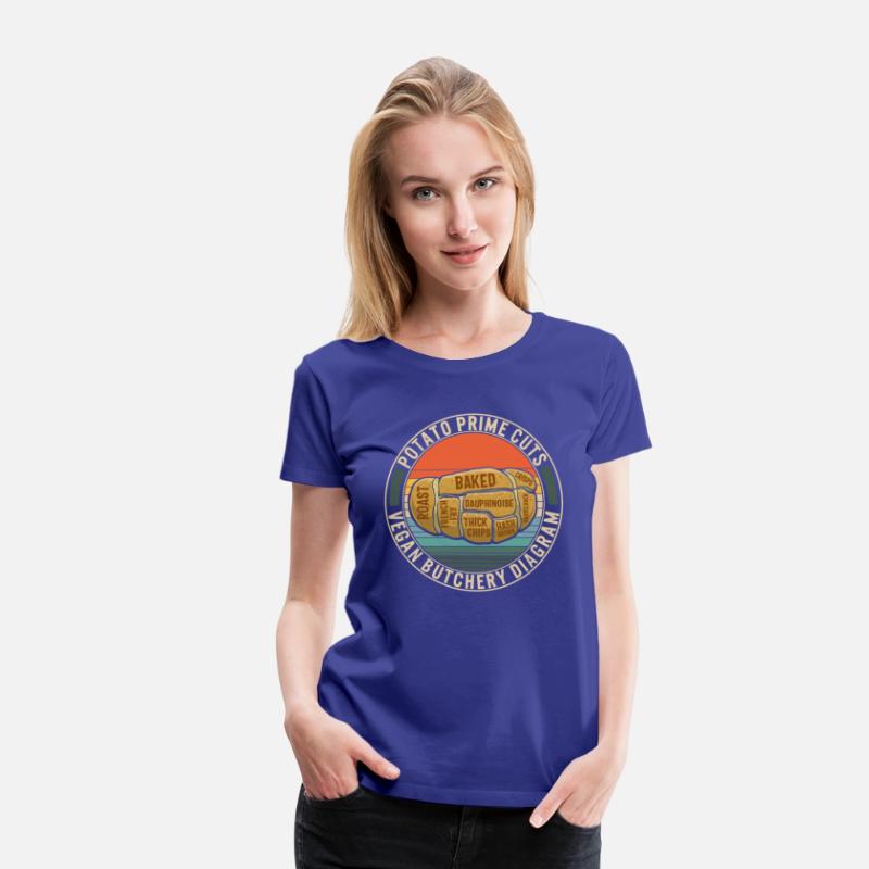 Potato Vegetable Shirt, Potato Prime Cuts Vegan