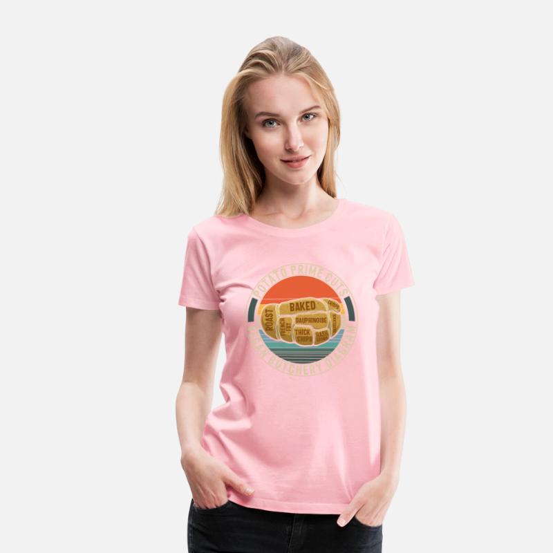 Potato Vegetable Shirt, Potato Prime Cuts Vegan