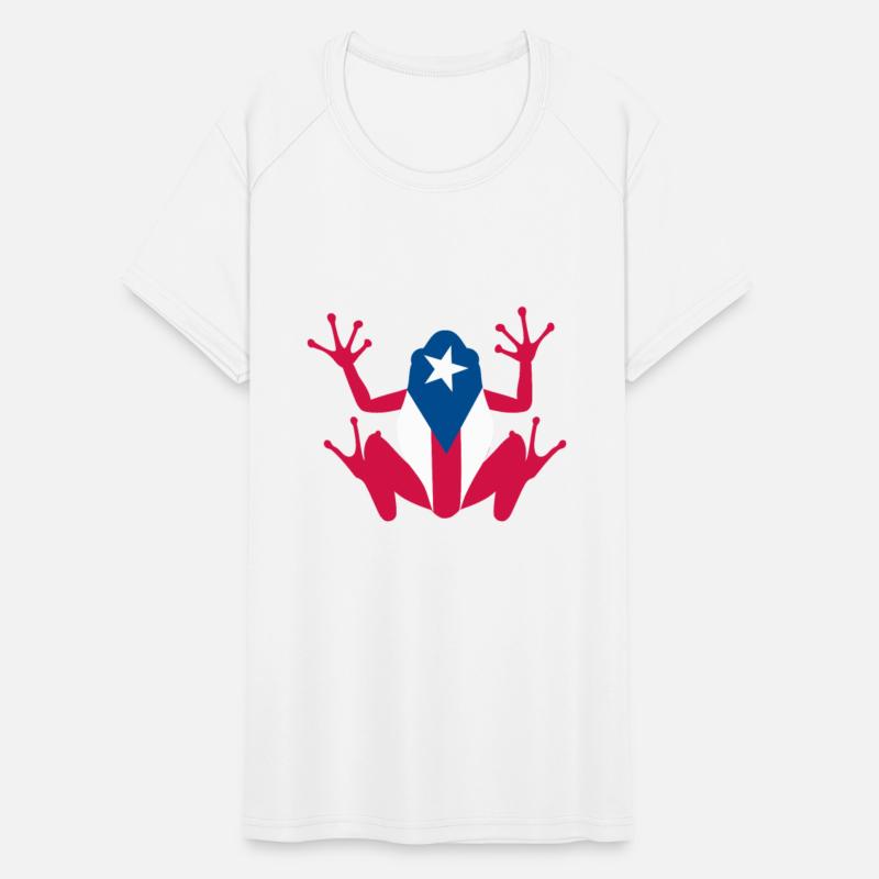 Puerto Rico Flag Frog Taino Symbol