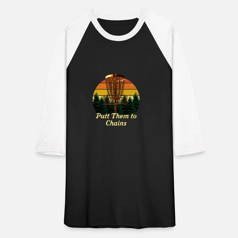 Putt Them to Chains Disc Golf Outdoor Game Golfer