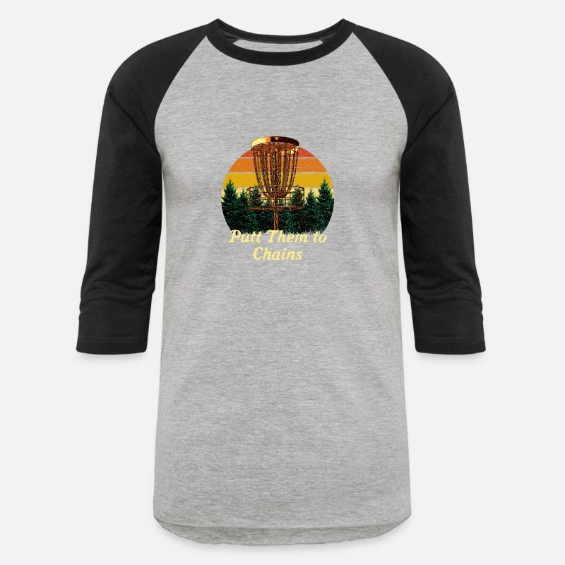 Putt Them to Chains Disc Golf Outdoor Game Golfer
