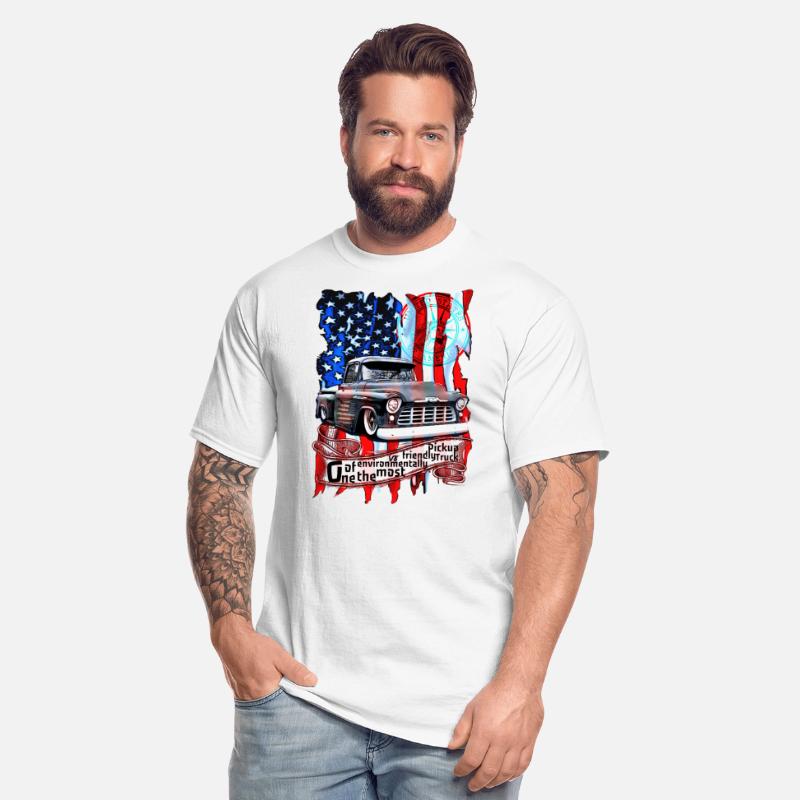 V8 American Pickup custom Truck Fun Flag